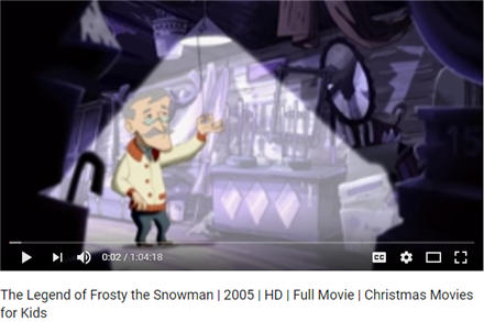 The Legend of Frosty the Snowman